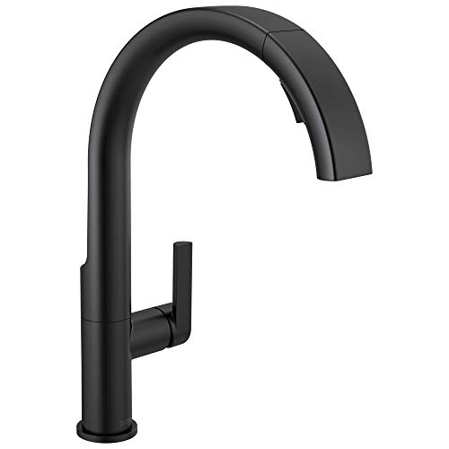 Delta Faucet Keele Matte Black Kitchen Faucet Black