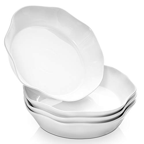 DOWAN 9" Pasta Salad Bowls Set of 4