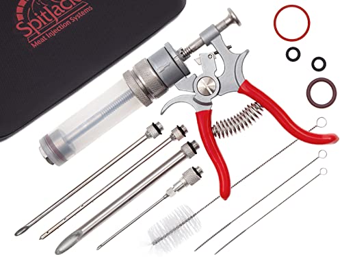 Meat Injector Gun for Smoked BBQ Marinades and Meat Seasoning