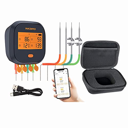 Grill Meat Thermometer WiFi for Smoking Cooking