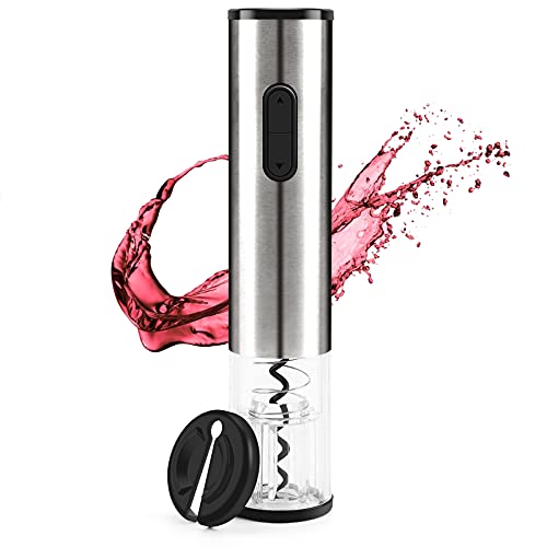 Electric Wine Corkscrew Opener with Foil Cutter