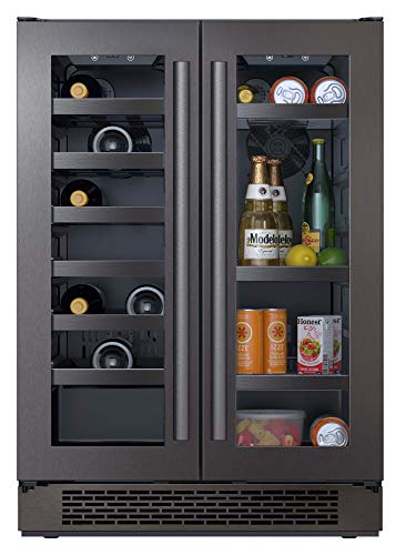 64 Can Capacity Beverage Center with LED Lighting and Double Pane Glass