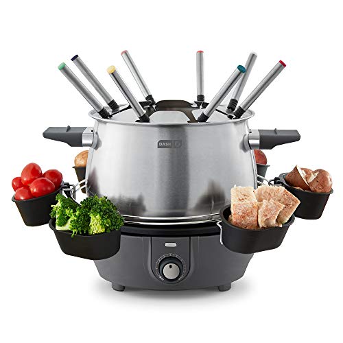 Dash Deluxe Stainless Steel Fondue Maker