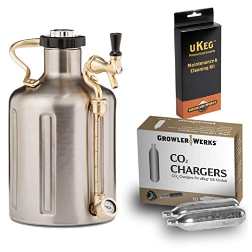 Carbonated Growler 128 oz Stainless Steel