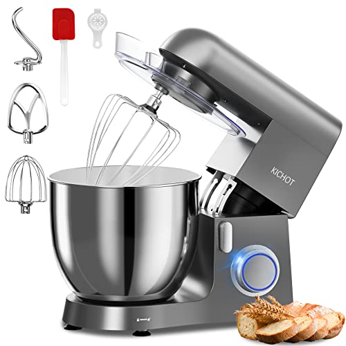10.6 QT 800W Full Metal Body Tilt-Head Food Mixer
