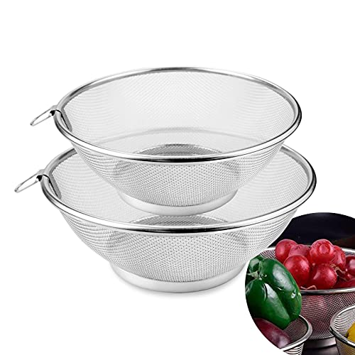 Kitchen Mesh Strainer Colander Basket