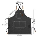 Canvas Kitchen Apron for Men Women - Image 5