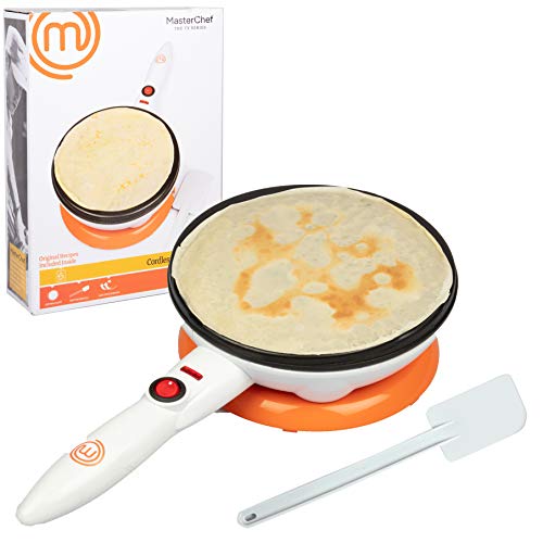 MasterChef Cordless Crepe Maker with Non-stick