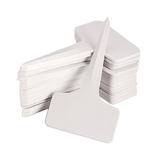 Plastic Plant T-Type Tags Nursery Garden Labels