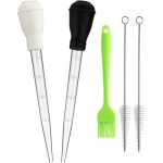 Nylon Heat-resistant Turkey Baster Cooking Set Includes Meat Baster