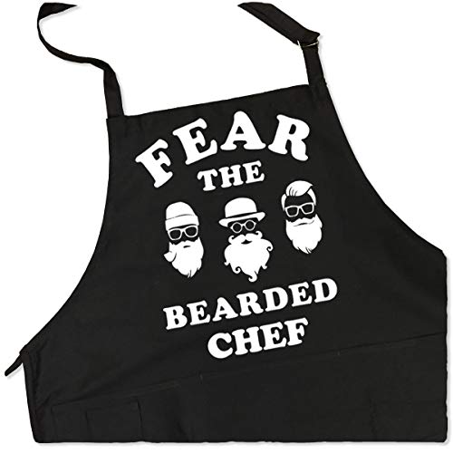 Professionally Printed Funny BBQ Grilling Aprons for Men