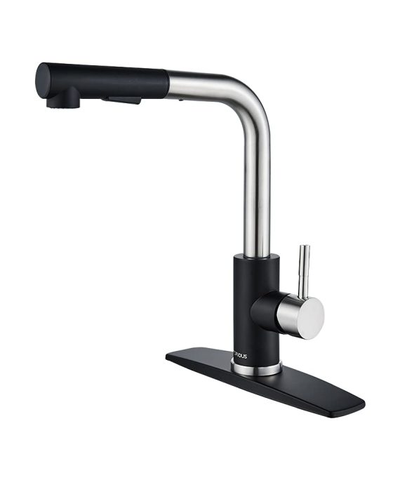 Faucets with Pull Down Sprayer Kitchen