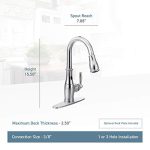 One-Handle High Arc Pulldown Kitchen Faucet Featuring Reflex - Image 3