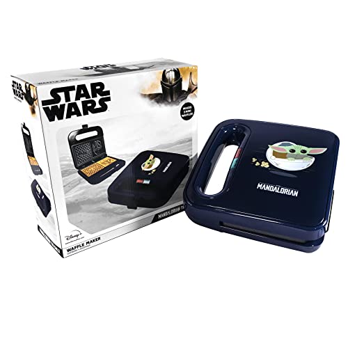 Uncanny Brands Mandalorian Waffle Maker