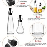 Drip Free Olive Oil and Vinegar Dispenser Bottle - Image 3