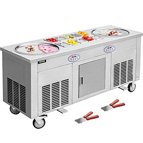 Commercial Ice Roll Maker w/ Refrigerated Cabinet 10 Boxes