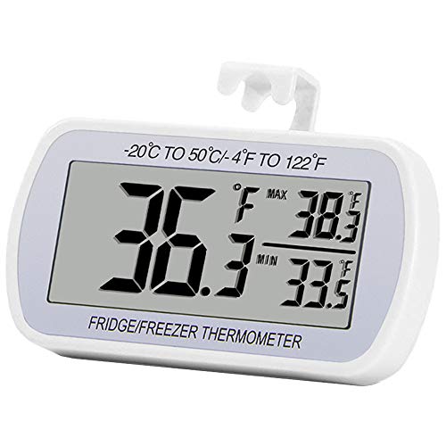 Refrigerator Thermometer Digital Fridge Freeze