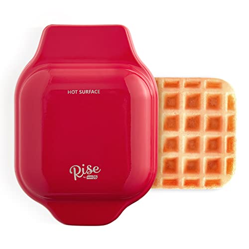 Rise by DASH Mini Waffle maker non stick surface