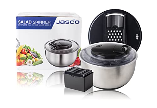 Salad Spinner - Large, Stainless Steel