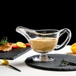 Classic Glass Gravy Boat with Handle 10 oz. - Image 4