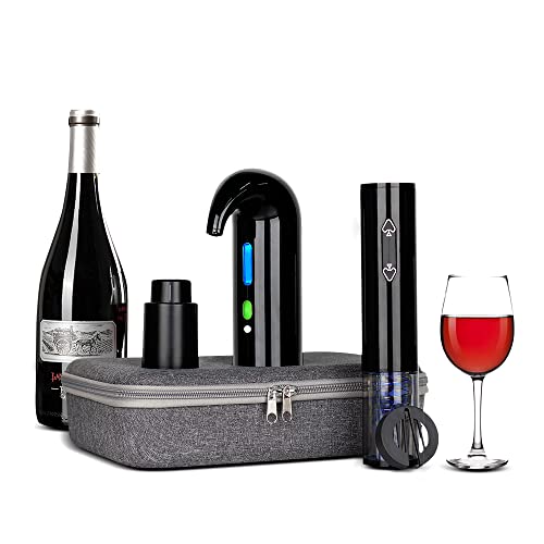 ATIYAMA Wine Gift Set Electric Wine Aerator and Pourer