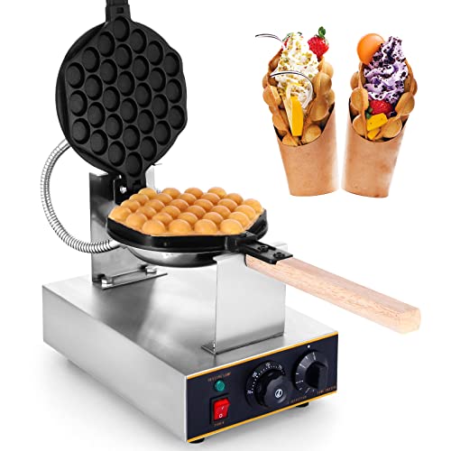Commercial Bubble Waffle Maker Egg