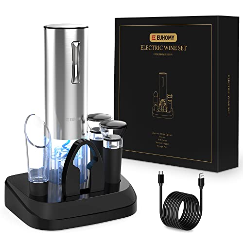 Euhomy Electric Wine Opener with Charging Base