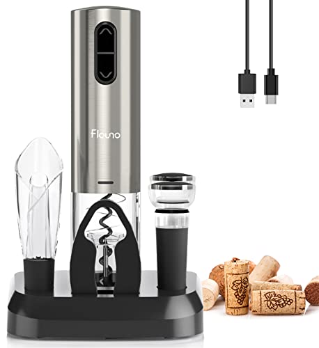 Electric Wine Bottle Opener with Charging Base