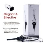 Vintorio Wine Aerator Pourer - Premium Instant Wine Aeration & Drip-Free Spout - Image 2