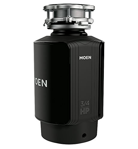 Compact Garbage Disposal, Power Cord Included , Black