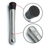 Kitchen Relaxation Muddler for Cocktails - 8-inch Stainless Steel Fruit Crusher - Image 3
