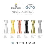 Homestia Double Cocktail Jigger - Japanese Style Stainless Steel Bar Measuring Tool - Image 4