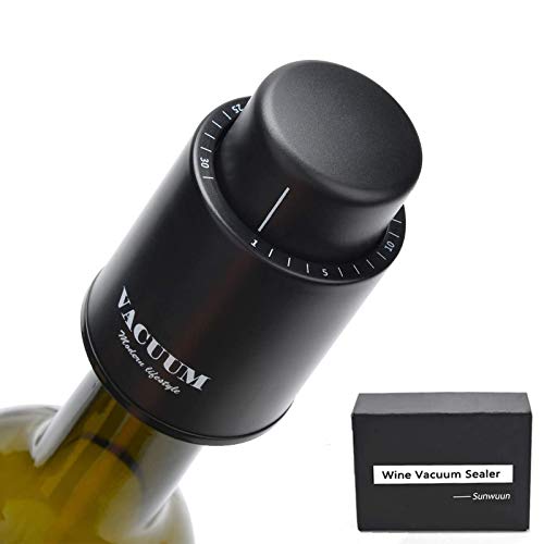 Real Vacuum Wine Stoppers,Reusable Wine Preserver