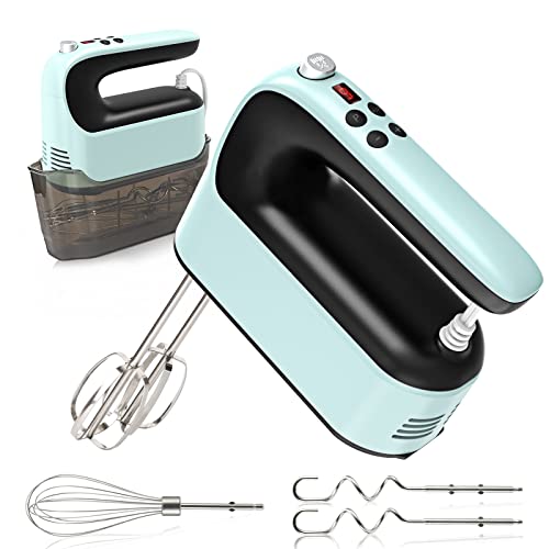 9-Speed 400W Power Handheld Mixer with Digital Screen