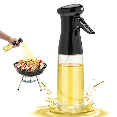 200ml Glass Oil Dispenser Bottle Spray Mister