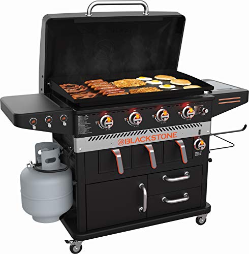 Blackstone Cabinet Air Fryer Combo & Four Burners