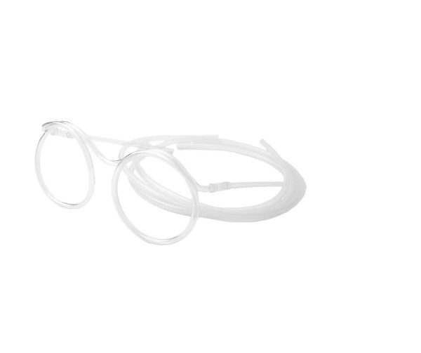 White Foolish Straw Glasses: Fun Novelty Eyeglasses Straws for Parties and Events