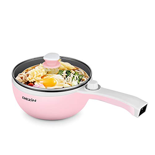 Dezin Electric Hot Pot Upgraded, Non-Stick Sauté Pan