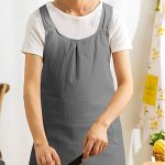 Japanese Style Apron for Women with Pockets - Image 5