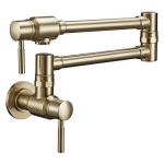 Pot Filler Faucet Brass Wall Mount