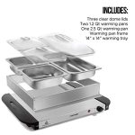 Chefman Electric Buffet Server + Warming Tray - Image 3