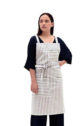 MEEMA Cross Back Chef Apron for Women and Men