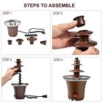 Electric Melting Machine Chocolate Fondue Fountain Set - Image 7