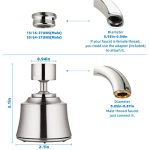 Kitchen Sink Faucet 360℃ Swivel Sprayer - Image 5