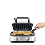 Breville Smart Waffle Maker, Brushed Stainless Steel - Image 3