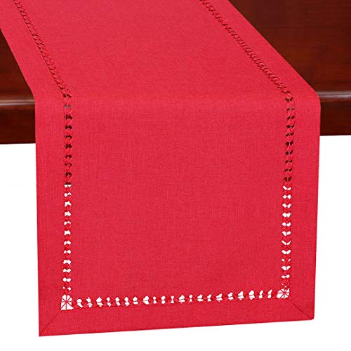 Red Rectangle Table Runners Dresser Scarves
