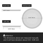 Nonstick Pizza Tray with Holes for Oven - Image 5