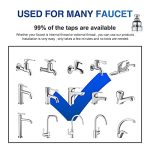 2Pcs 3 Mode Adjustable Faucet Sprayer Attachment - Image 7