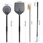 Perforated Pizza Peel and Pizza Brush - Image 2
