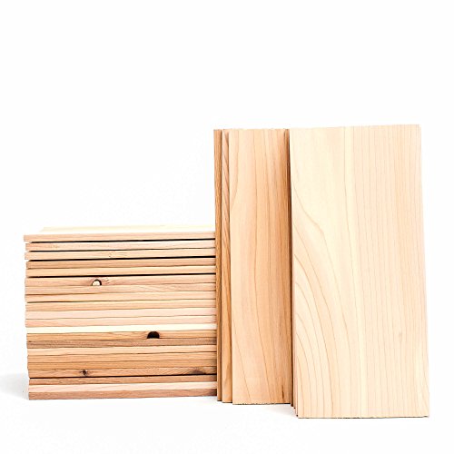 Wood Fire Grilling Co. Bulk 30 Pack Cedar Grill Planks